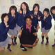 My students (now adults) and I at Karyo High School in Kudamatsu, Yamaguchi City, Yamaguchi, Japan (Jennifer Neal)